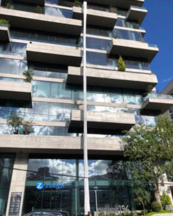 Stationärer Rettungsschlauch